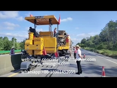 SMC-5500 Betonmaschine mit Schiebeform 3 m Pflasterabdeckung Breite 2 vordere Schwingarme