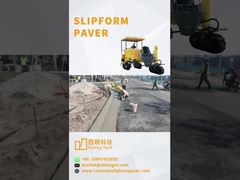 Multi Functional Concrete Slipform Paver  Machine For Curbs Gutters